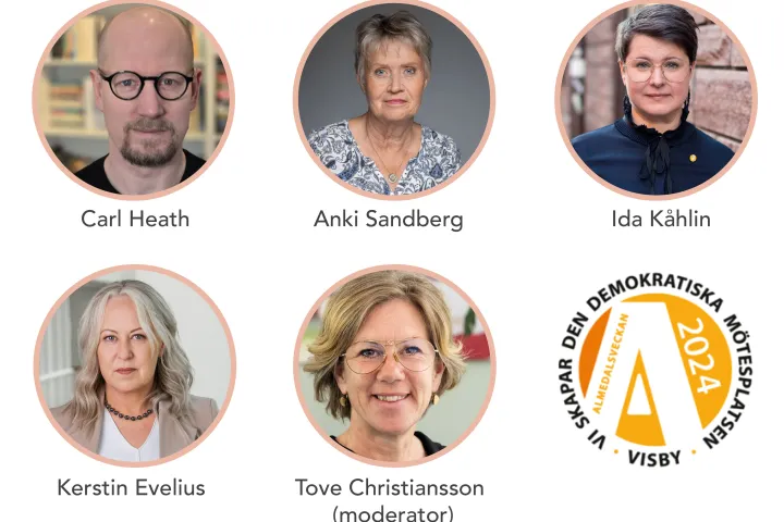 Paneldeltagare Almedalen 2024