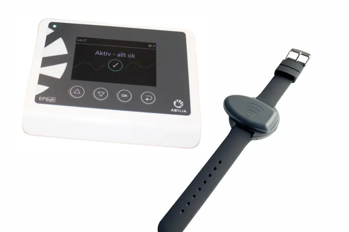 EpiSafe kontrollenhet och sensor